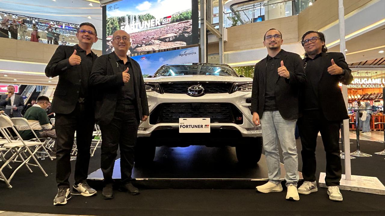 Launching New Fortuner di Living World Pekanbaru, Selasa (17/9/2024). Foto Ist